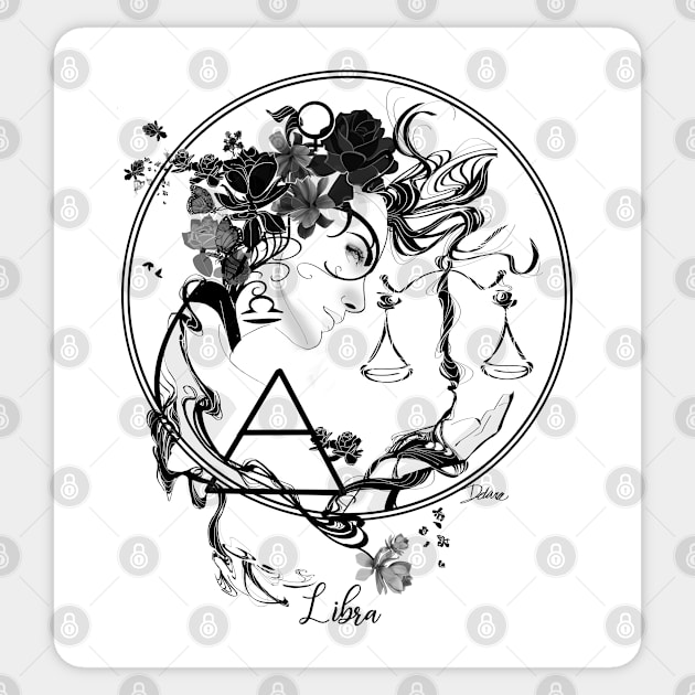 Libra Sticker by Delara